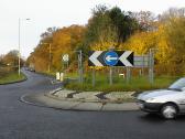 Warren House roundabout