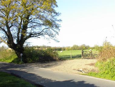 The gate in Tape Lane